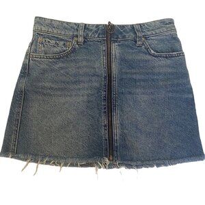 Free People Denim Skirt, Misses size 25 (small)